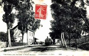 LAVERDURE - GARE - 1910